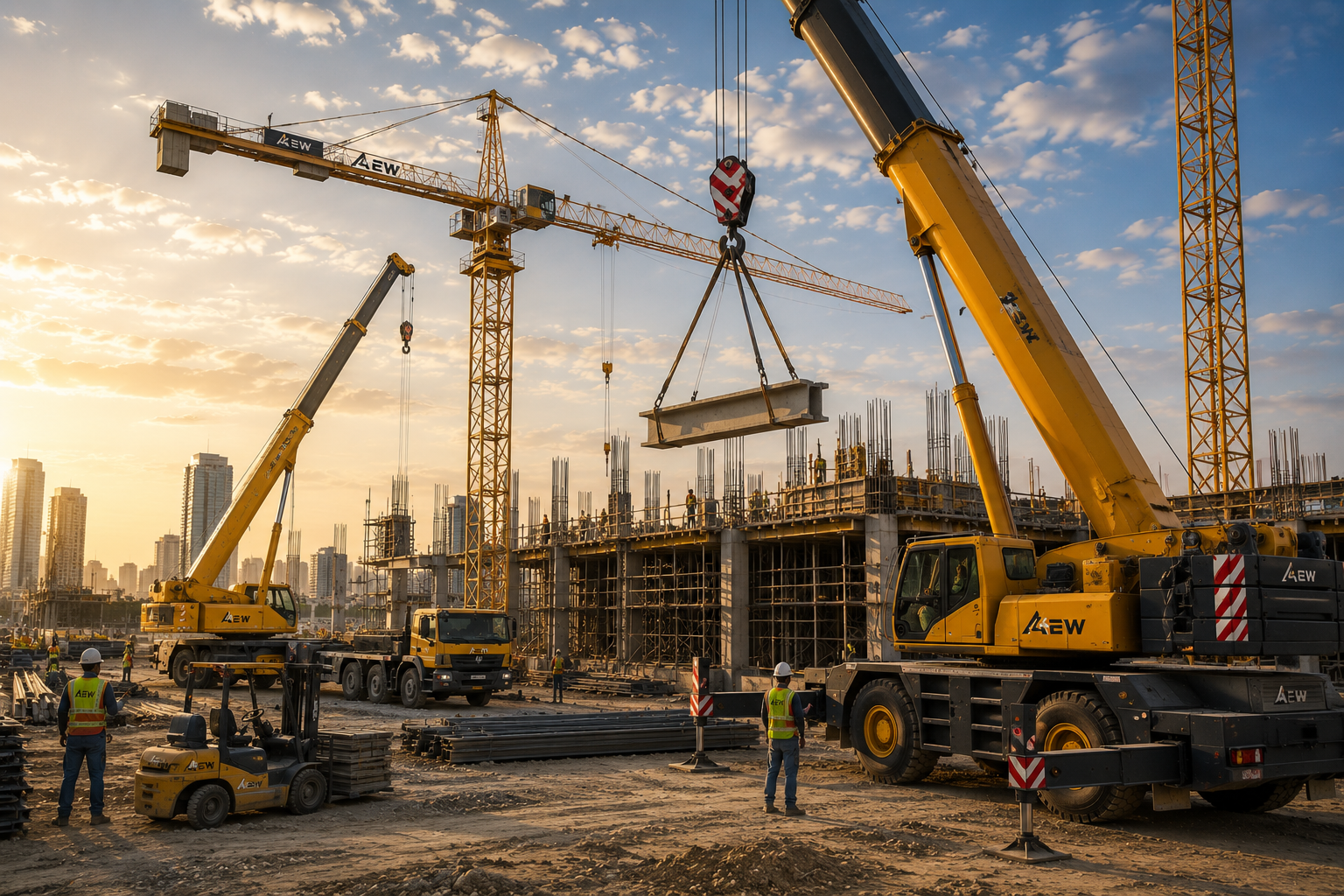 معدات إنشاء الطرق